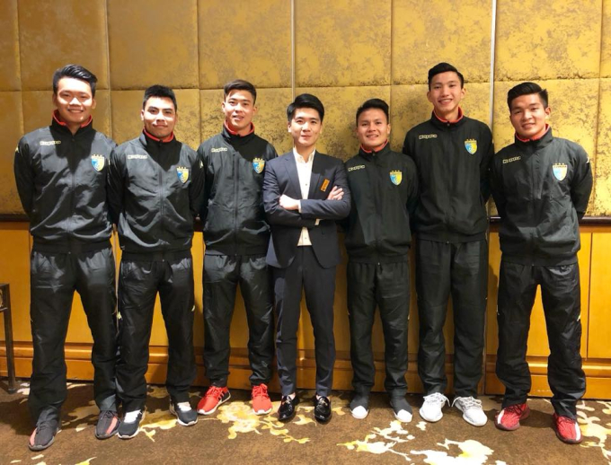 Mối quan hệ của Quang Vinh với dàn U23 năm 2018 cũng rất tốt