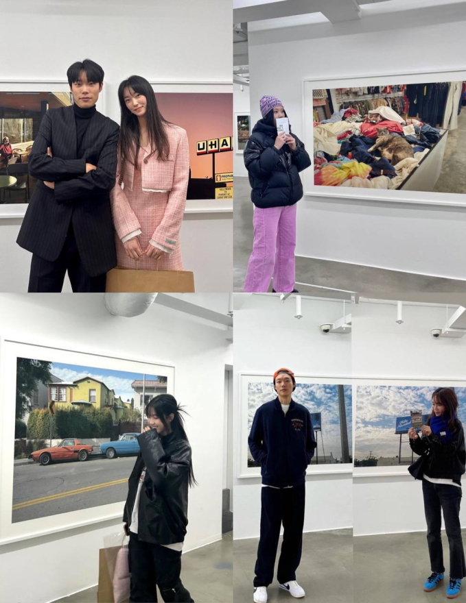 Giới trẻ Hàn cũng thi nhau đến check-in với triển lãm của Ryu Jun Yeol.