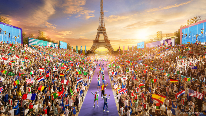 Olmypic năm nay sẽ được tổ chức tại Pháp. Ảnh: Paris 2024