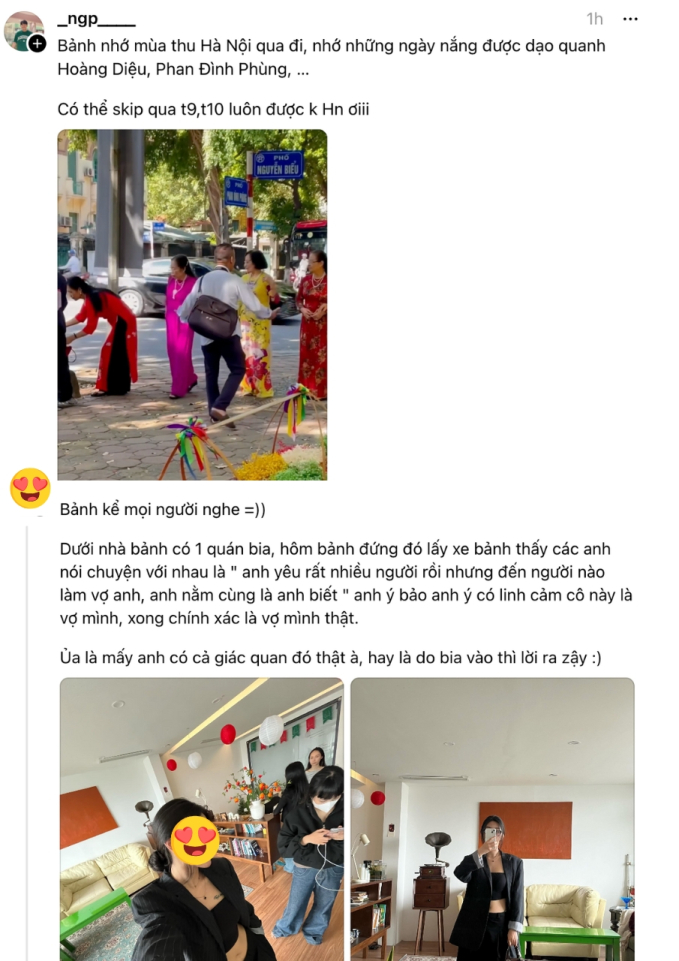 Để bảnh kể cho mà nghe...