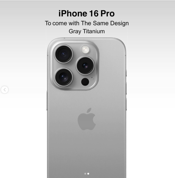   Trong khi đó, Titanium Gray sẽ tương tự màu Space Gray mà Apple giới thiệu trên iPhone 6 ra mắt năm 2014.  