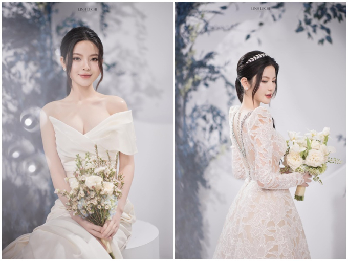 Những bó hoa cưới khác nhau phù hợp với các mẫu váy khác nhau