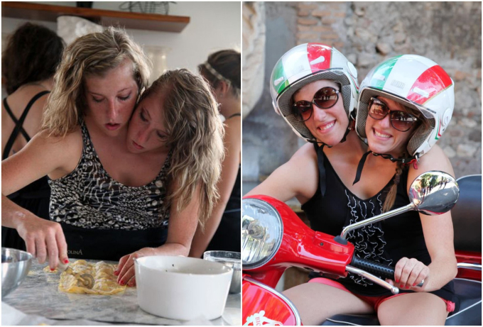 Brittany và Abby có thể phối hợp để cùng nấu ăn, dậy học, điều khiển xe máy