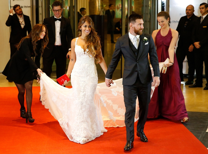 Đám cưới của siêu sao Lionel Messi được bảo vệ nghiêm ngặt