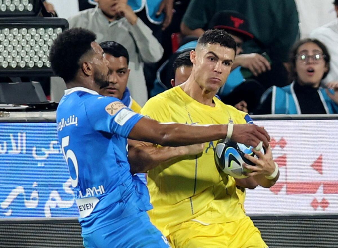 Hành động khiến Ronaldo phải nhận thẻ đỏ trong trận gặp Al Hilal hôm 9/4