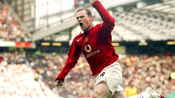 Rooney gắn bó với MU trong giai đoạn 2004-2017 và ghi được 253 bàn