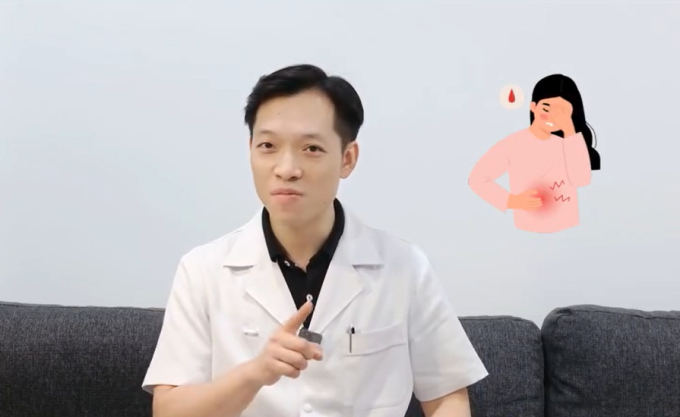 Bác sĩ Nguyễn Việt Quang, Giám đốc Trung tâm Hỗ trợ sinh sản Quốc gia (Ảnh chụp màn hình)