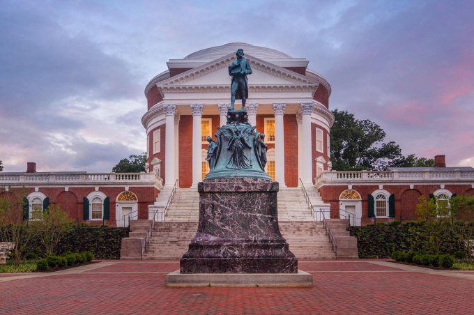 Đại học Virginia nằm ở vị trí thứ 26 trường tốt nhất nước Mỹ năm 2024