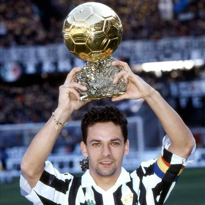 Baggio từng giành danh hiệu Quả bóng vàng 1993