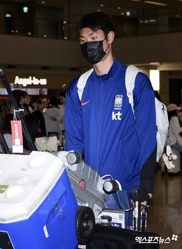 Cầu thủ Lee Young-jun của U23 Hàn Quốc