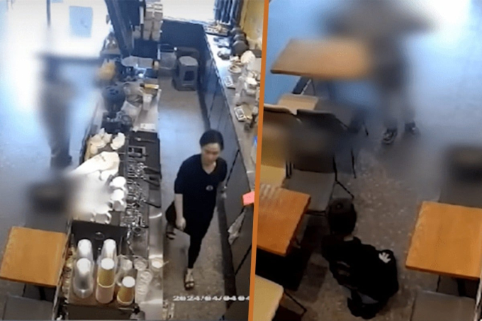 Vụ việc xảy ra ở cửa hàng cà phê tại Hàn Quốc khiến nhiều người phẫn nộ