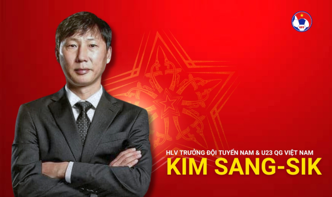 HLV Kim Sang-sik chính thức dẫn dắt ĐTQG và U23 Việt Nam 