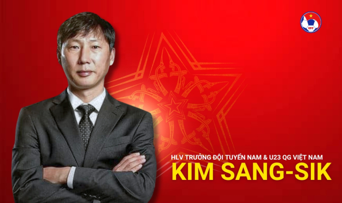 HLV Kim Sang-sik chính thức làm HLV trưởng ĐTQG và U23 Việt Nam 