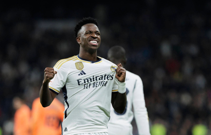 Vinicius hiện là ứng viên số 1 cho danh hiệu Quả bóng vàng 2024, theo Goal