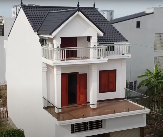 Căn nhà của vợ chồng Phan Văn Đức xây vào 3 năm trước