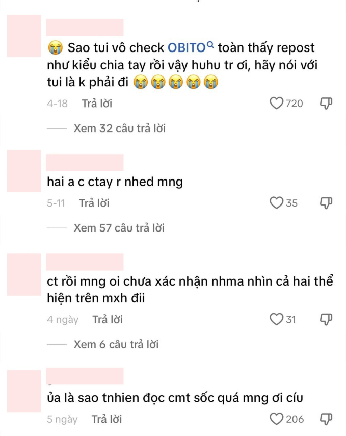 Rộ tin Obito chia tay Hạnh Ngân, fan couple soi ra loạt hint “bất ổn”, tuyên bố thất tình online