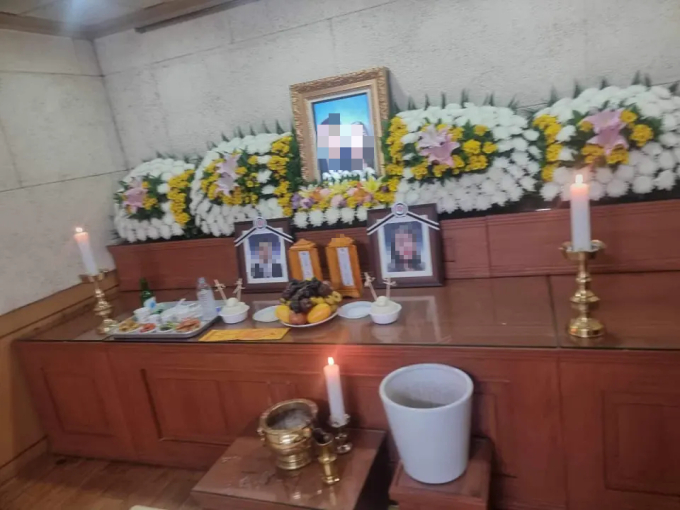 Cặp vợ chồng người Việt tử vong trong vụ cháy. Ảnh: Korea News