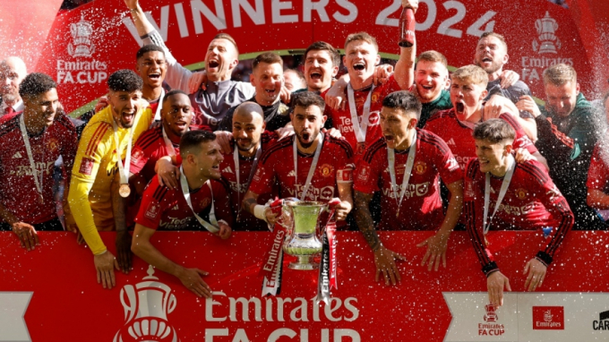 MU đã vô địch FA Cup 2023-2024, đồng thời giành luôn vé dự Europa League mùa tới