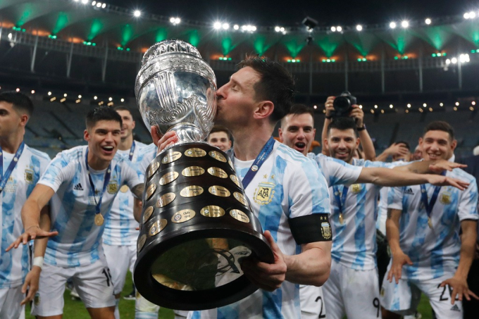 Messi cùng Argentina lên ngôi tại Copa America 2021 và giành danh hiệu cầu thủ hay nhất giải