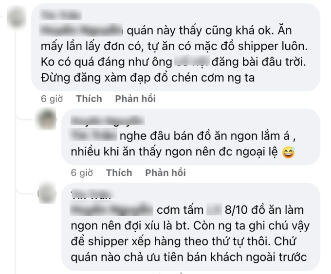 Bình luận của một vị khách cho biết từng trải nghiệm ở cả 2 vai trò và thấy quán không quá tệ (Ảnh chụp màn hình)