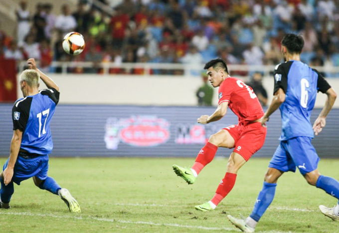 Nguyễn Tiến Linh là ngôi sao sáng nhất của ĐT Việt Nam trong trận đấu vòng loại 2 World Cup 2026 gặp ĐT Philippines trên sân Mỹ Đình đêm nay. 