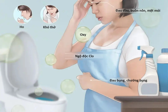 Người đàn ông ngộ độc clo, ngất xỉu trong nhà tắm vì 1 thứ nhiều người dùng để vệ sinh nhà cửa