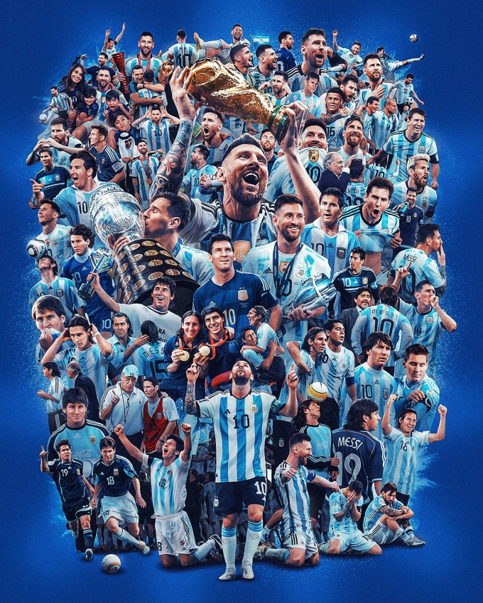 Những hình ảnh FIFA đăng tải để chúc mừng sinh nhật của Messi