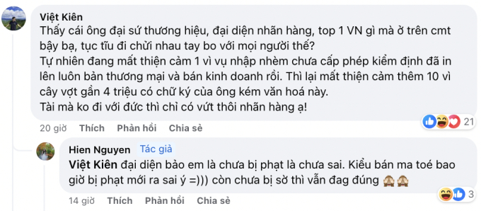 Dân tình thảo luận về cách đối đáp của tay vợt Trịnh Linh Giang