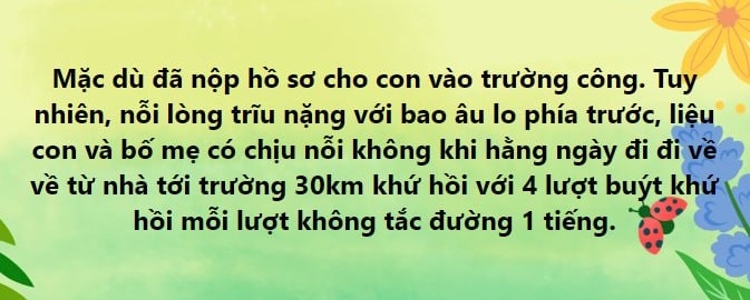 Nhiều phụ huynh Hà Nội đang 