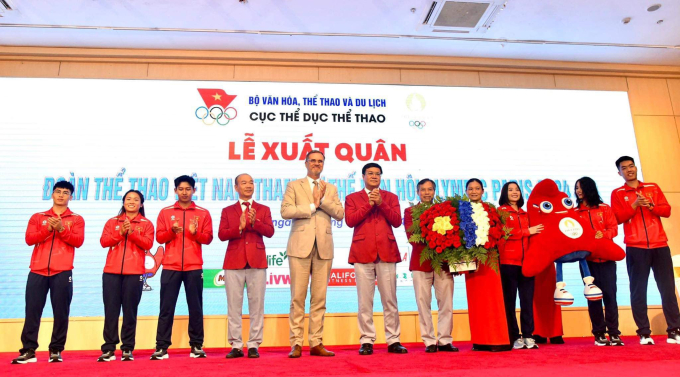 Lễ xuất quân đoàn thể thao Việt Nam ngày 17/7