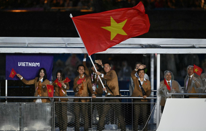 Đoàn Việt Nam tại Lễ khai mạc Olympic