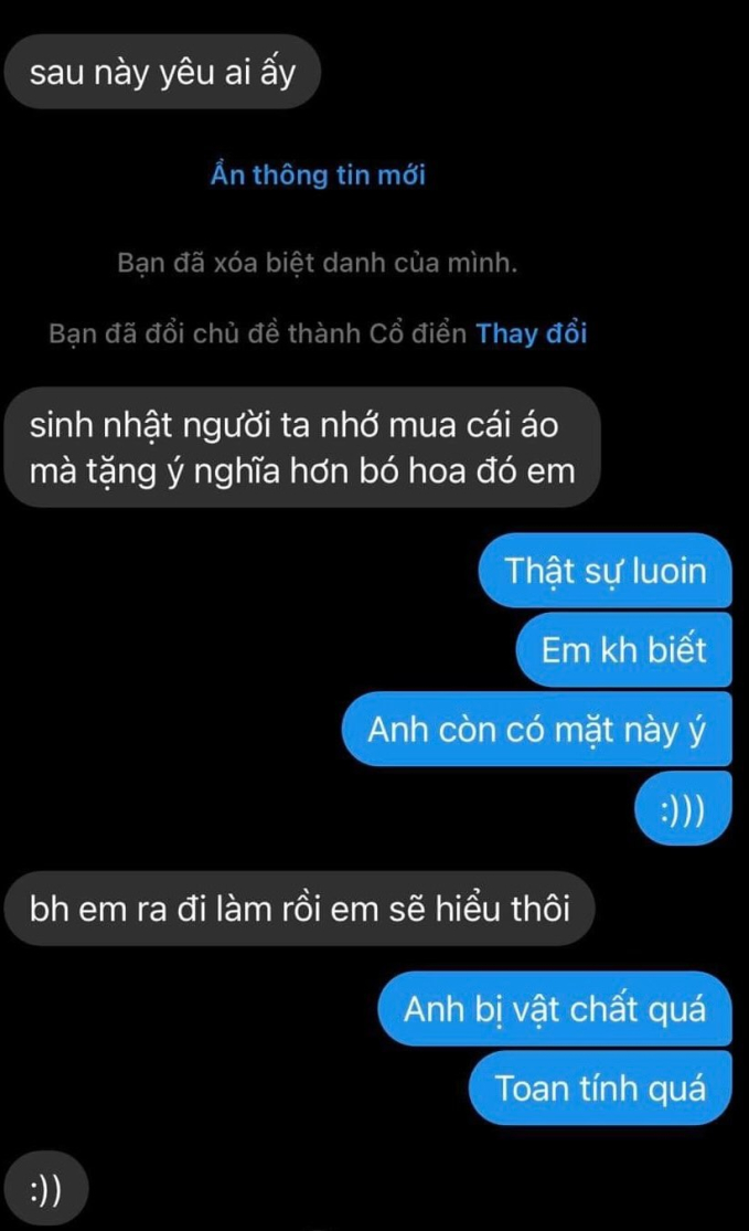 Đây có thể xem là một trong những lý do chia tay hiếm có khó tìm