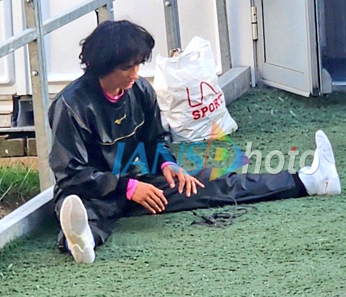 Hình ảnh của cô được cho trong lúc đang giảm cân thần tốc cho trận chung kết Olympic 2024