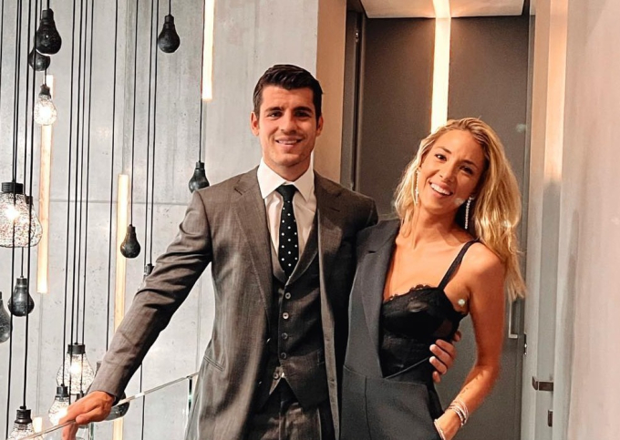 Morata và bà xã Alice chính thức đường ai nấy đi