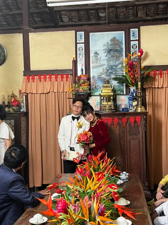 Đám cưới của Minh Nghi và Bomman cách đây 2 năm