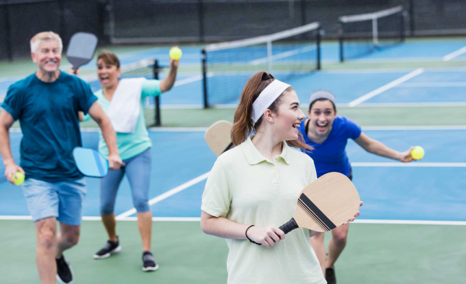 Pickleball hiện đã phổ biến ở nhiều nơi trên thế giới