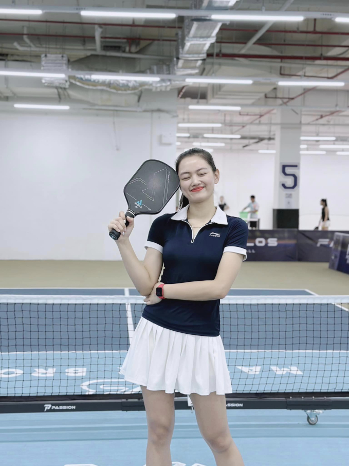  Cô nàng tập pickleball vì bạn trai là HLV của môn thể thao này