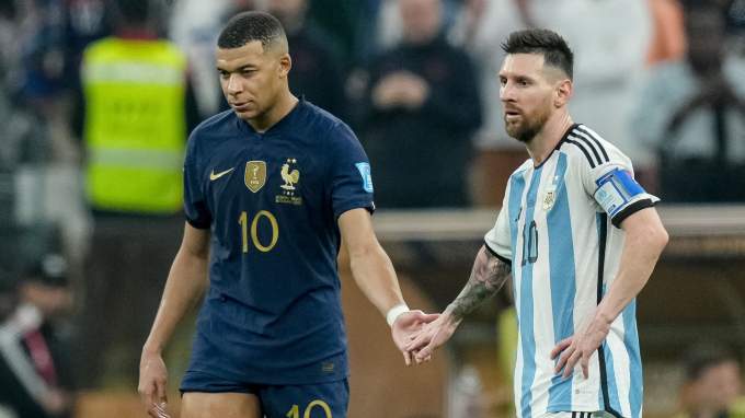 Mbappe và Messi từng đối đầu ở ĐTQG tại World Cup