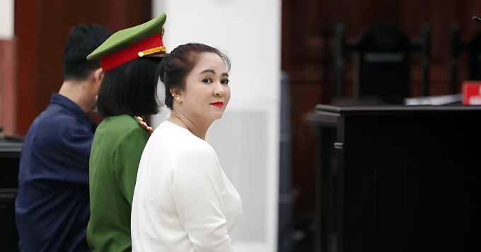 Bà Nguyễn Phương Hằng tại phiên tòa phúc thẩm