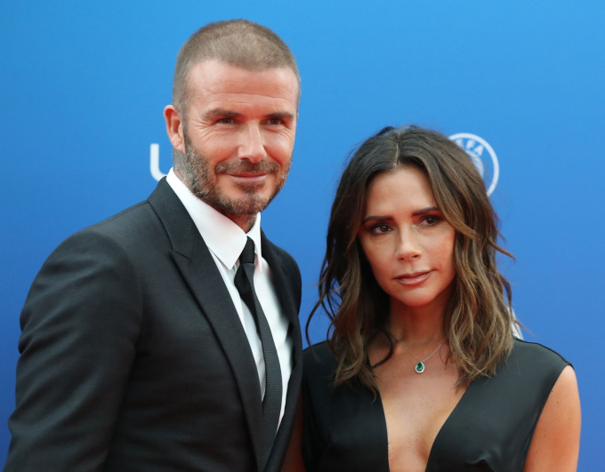 Beckham và bà xã Victoria