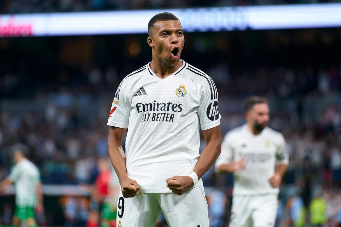 Mbappe đứng thứ 5 với 90 triệu USD kiếm được năm 2024