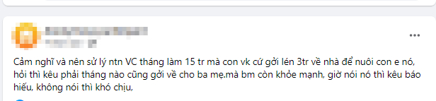 Dòng chia sẻ được đăng tải lên mạng xã hội trước đó