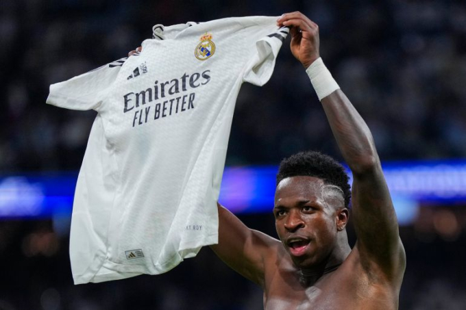 Vinicius Jr được đánh giá là ứng viên số 1 cho Quả bóng vàng 2024 nhưng sau cùng trượt giải