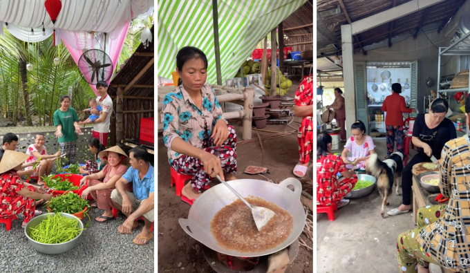 Sâu Tivi bất ngờ đi lấy chồng, khoe cảnh làm tiệc đám hỏi miền Tây cực đặc sắc