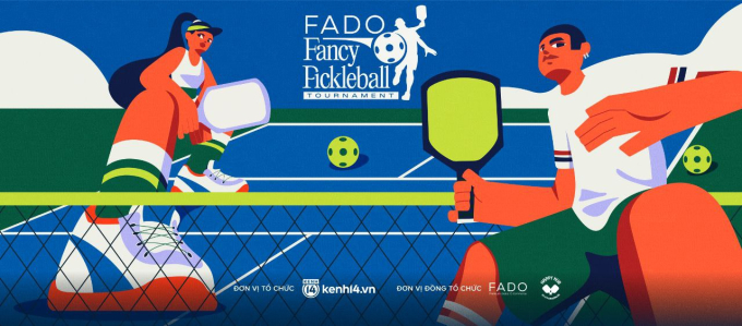 Những nụ cười sáng bừng giải FADO Fancy Pickleball: Thể thao vừa khoẻ vừa vui