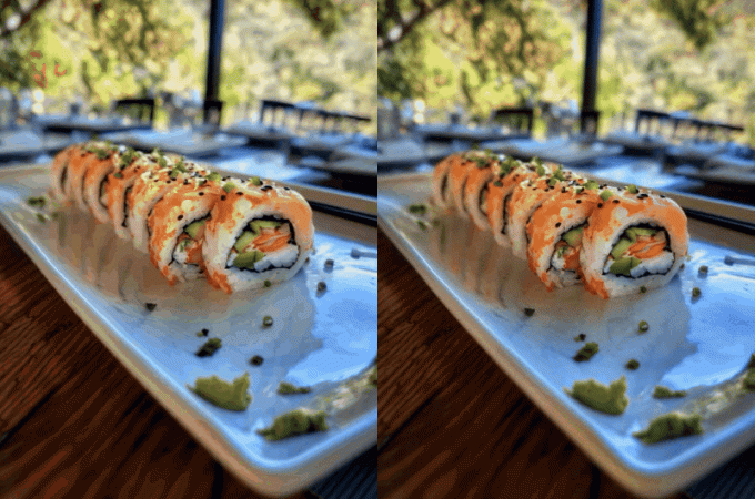 Từ đĩa sushi thơm ngon lại bỗng chuyển động và biến thành một... con vật