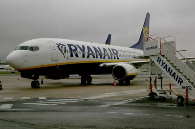 Máy bay của hãng Ryanair