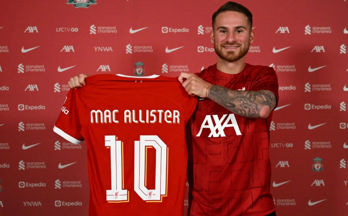 Allister hiện là trụ cột của Liverpool