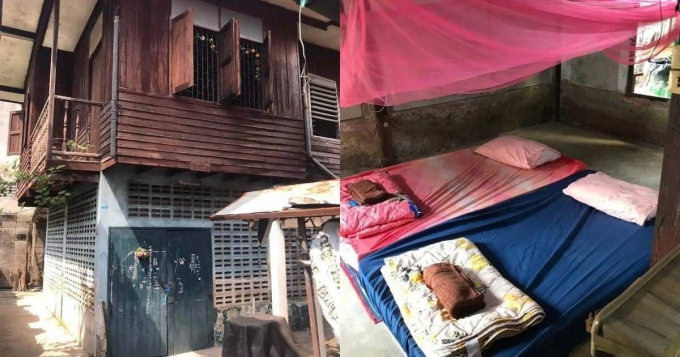 Người đàn ông mang ngôi nhà cũ nát trong 