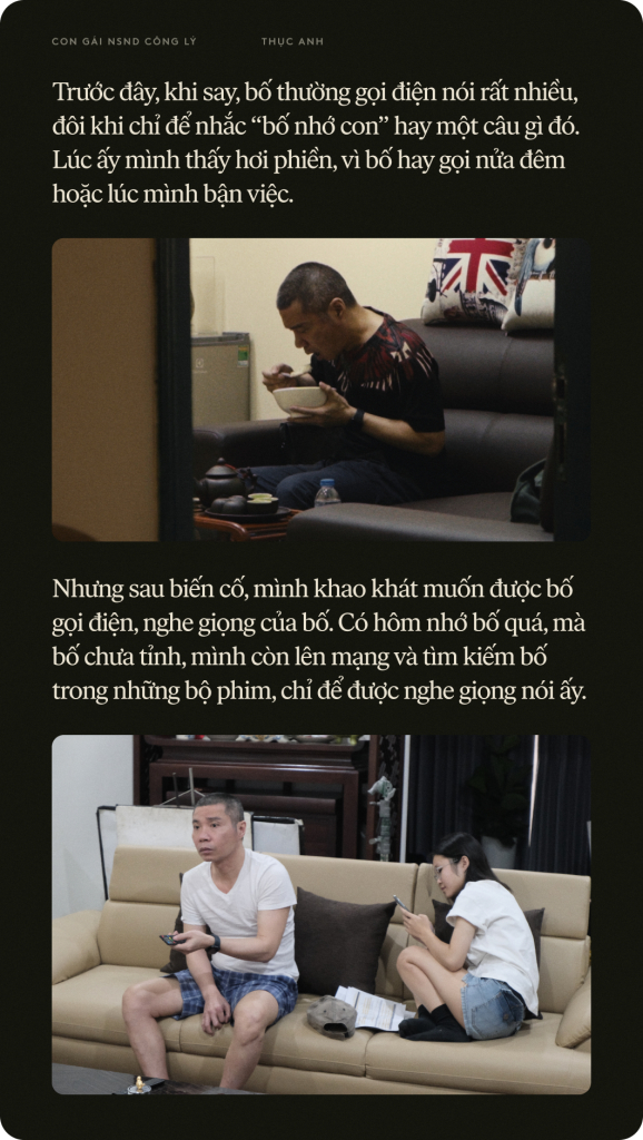 Thục Anh - con gái NSND Công Lý: Mình từng ước bố không nổi tiếng 